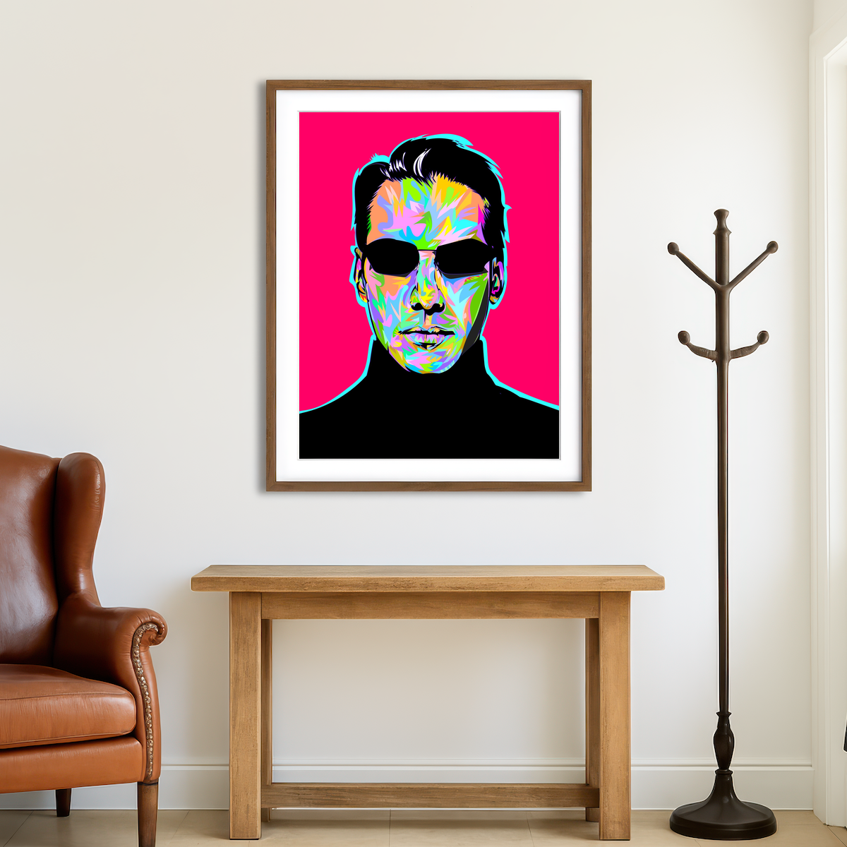 AUTO-MOCKUP ROOM | Neo Wall Art