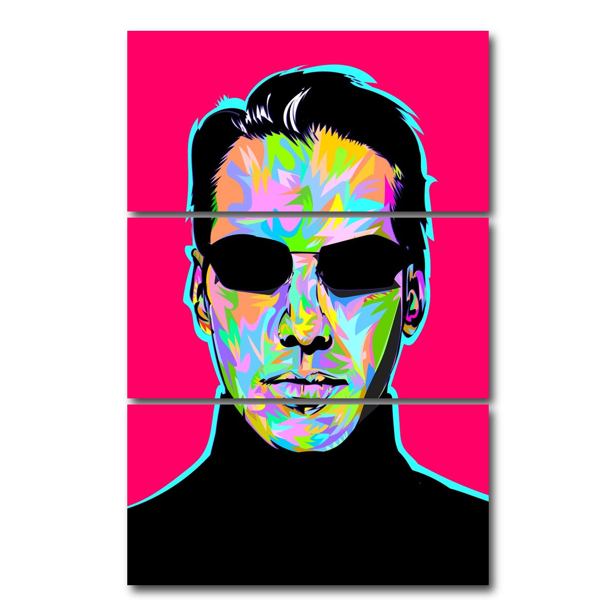 AUTO-MOCKUP WHITE | NEO | 3 Piece | Gallery Wrap Canvas | group=12x24_stacked