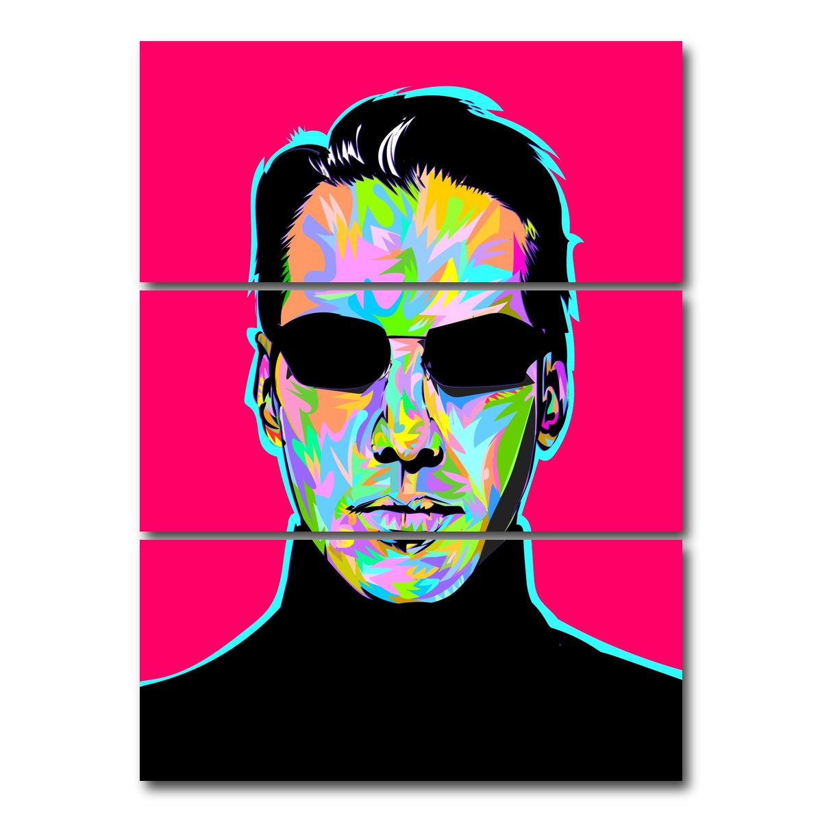 AUTO-MOCKUP WHITE | NEO | 3 Piece | Gallery Wrap Canvas | group=8x18_stacked