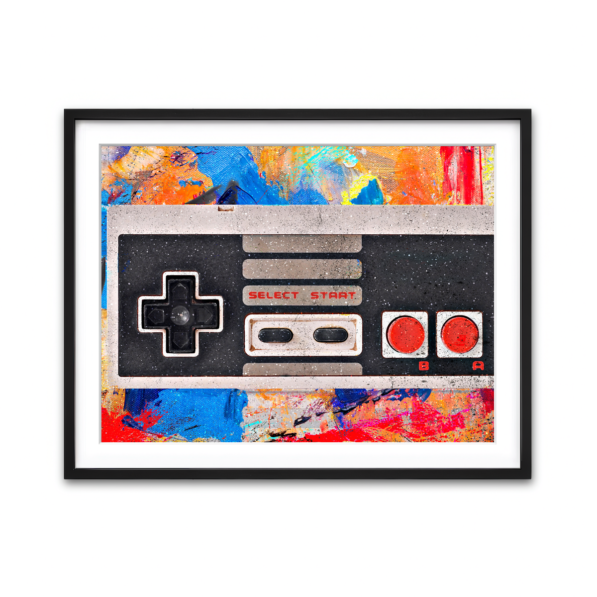 Framed Print 4x3 Black