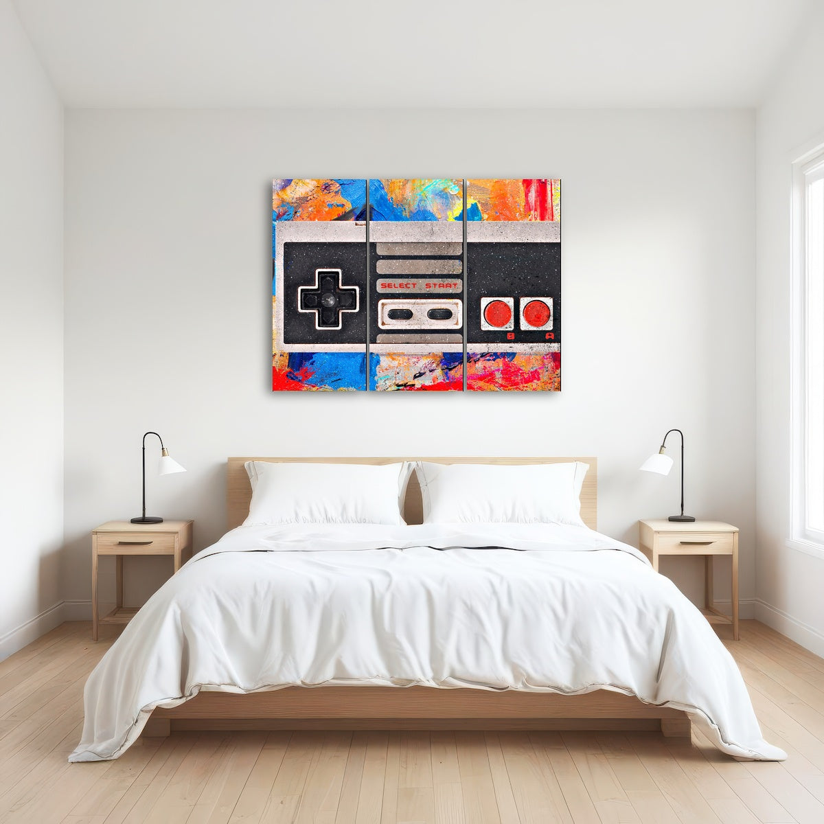 AUTO-MOCKUP ROOM | NES Controller