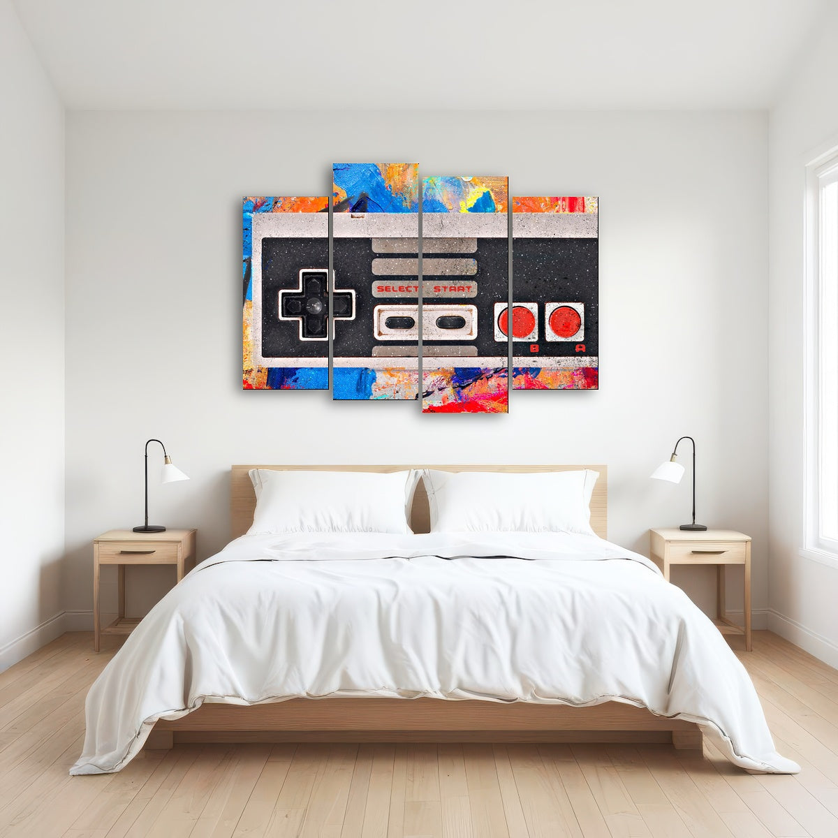 AUTO-MOCKUP ROOM | NES Controller