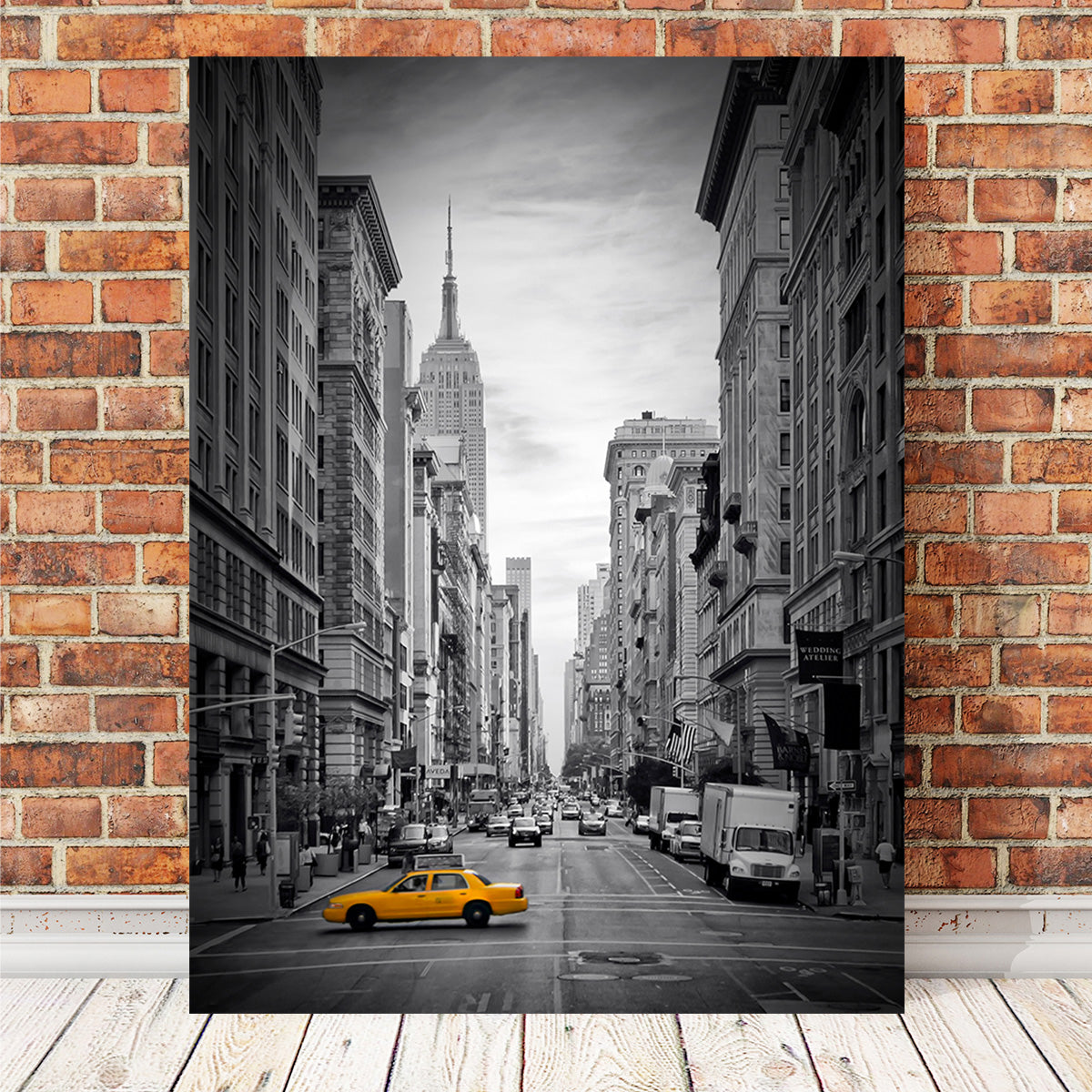 NEW YORK CITY Fifth Avenue Colorkey Wall Art