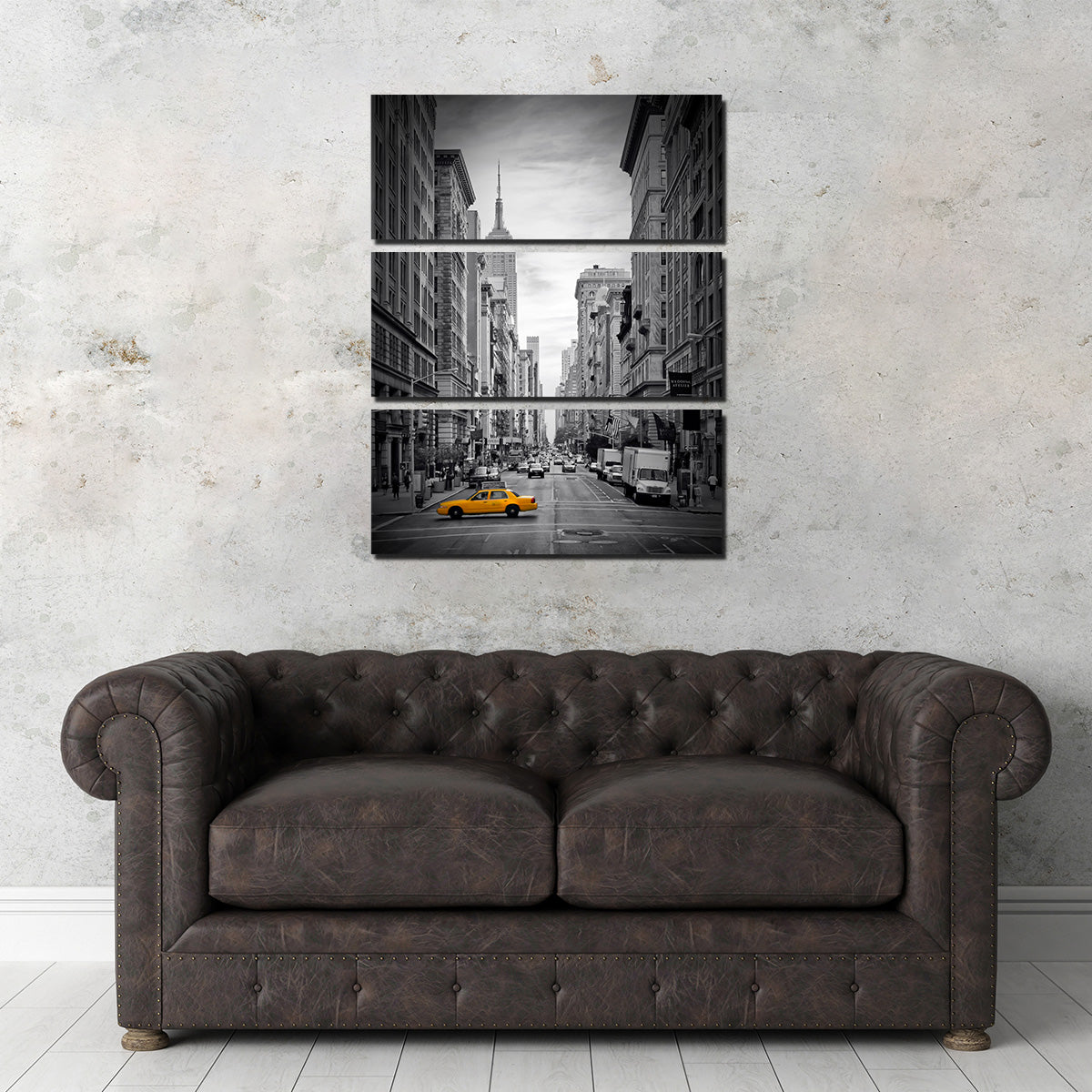 NEW YORK CITY Fifth Avenue Colorkey Wall Art