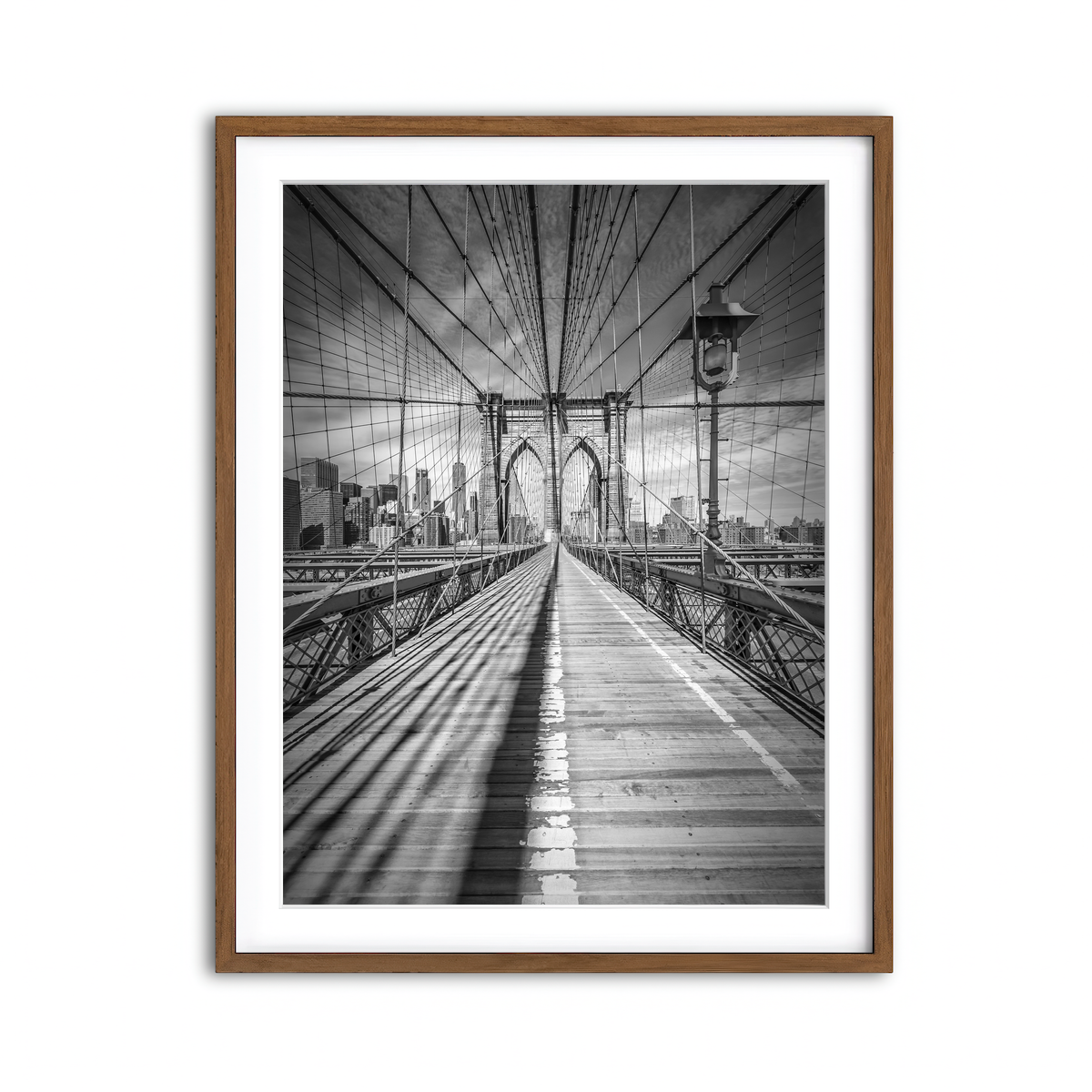 Framed Print 3x4 Walnut
