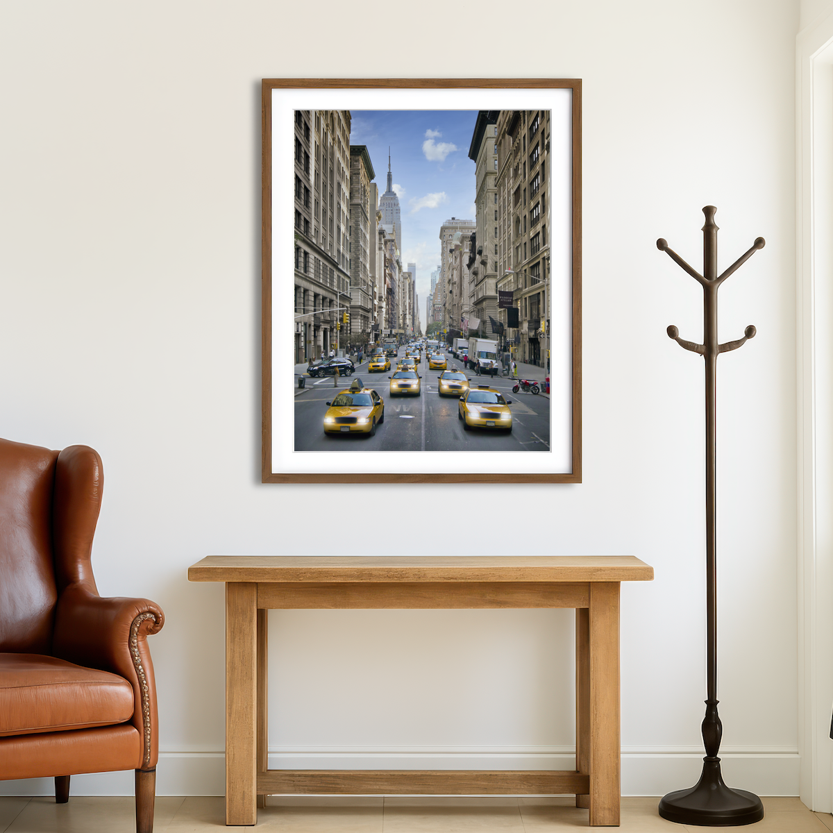 AUTO-MOCKUP ROOM | NEW YORK CITY 5th Avenue Wall Art