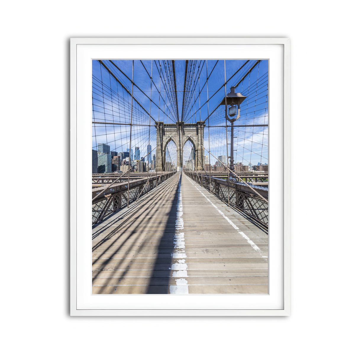 Framed Print 3x4 White