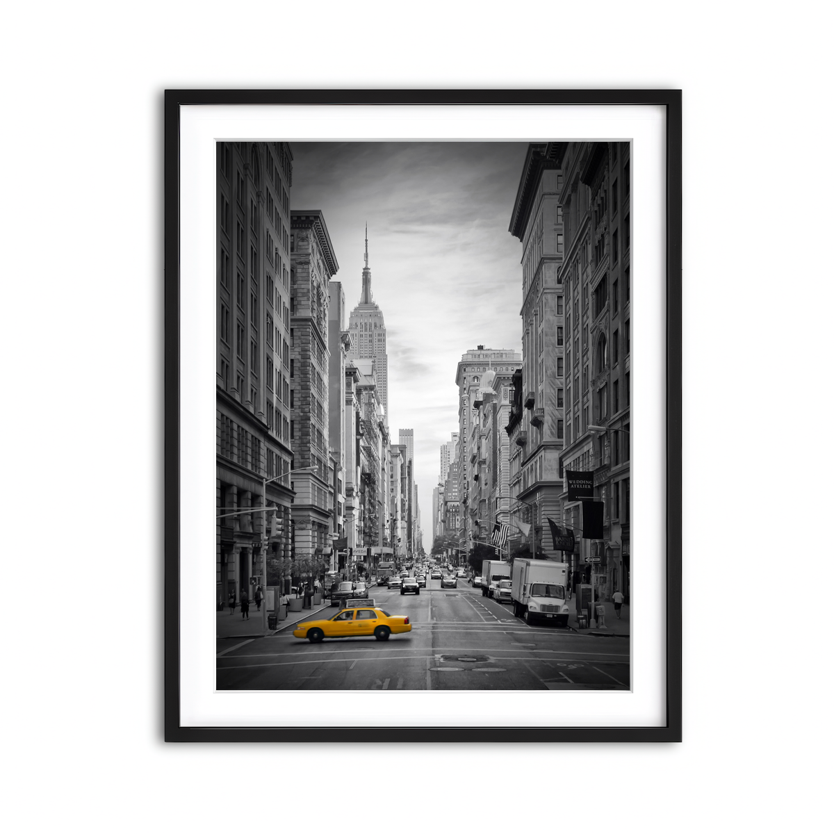 Framed Print 3x4 Black