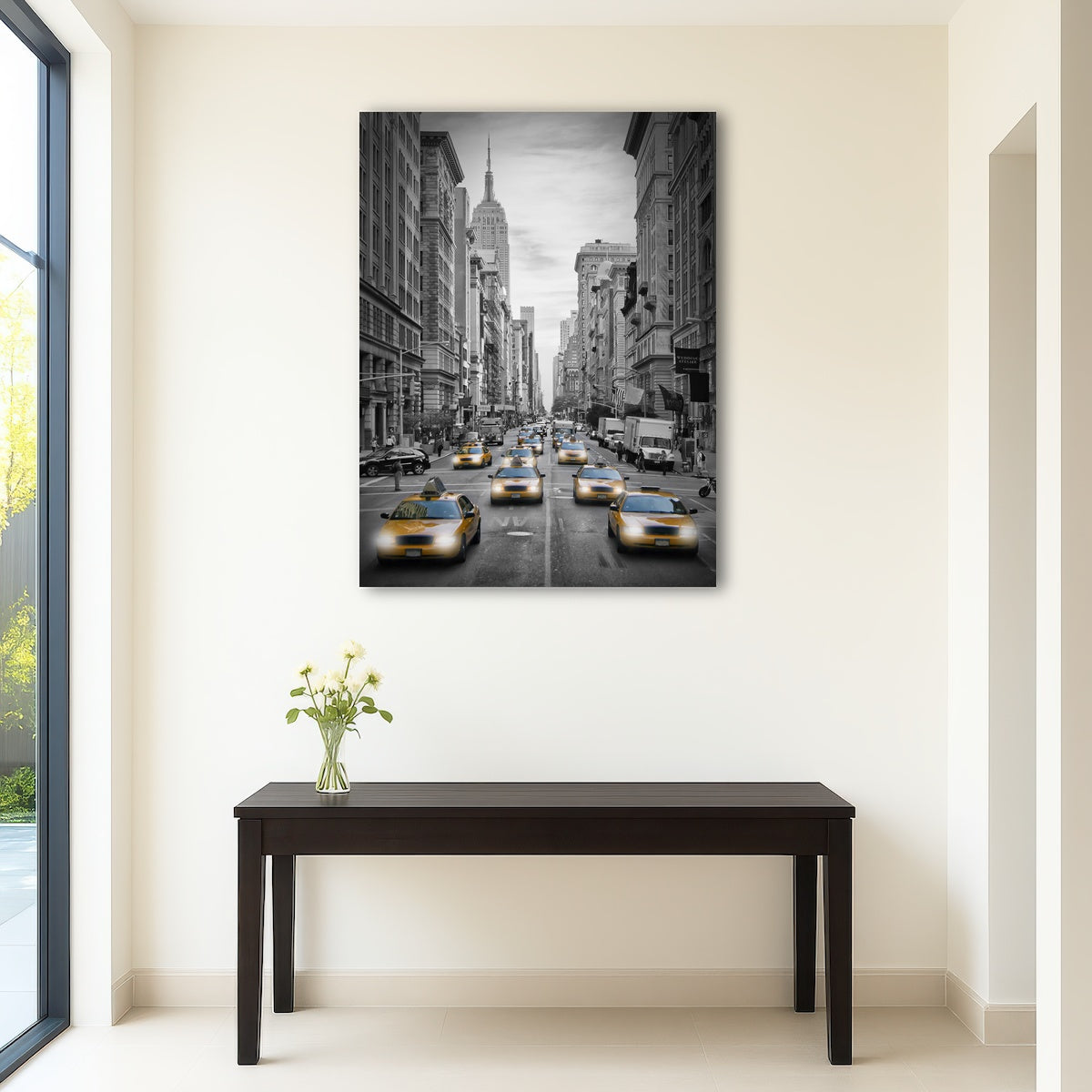 AUTO-MOCKUP ROOM | NEW YORK CITY Fifth Avenue Traffic Colorkey