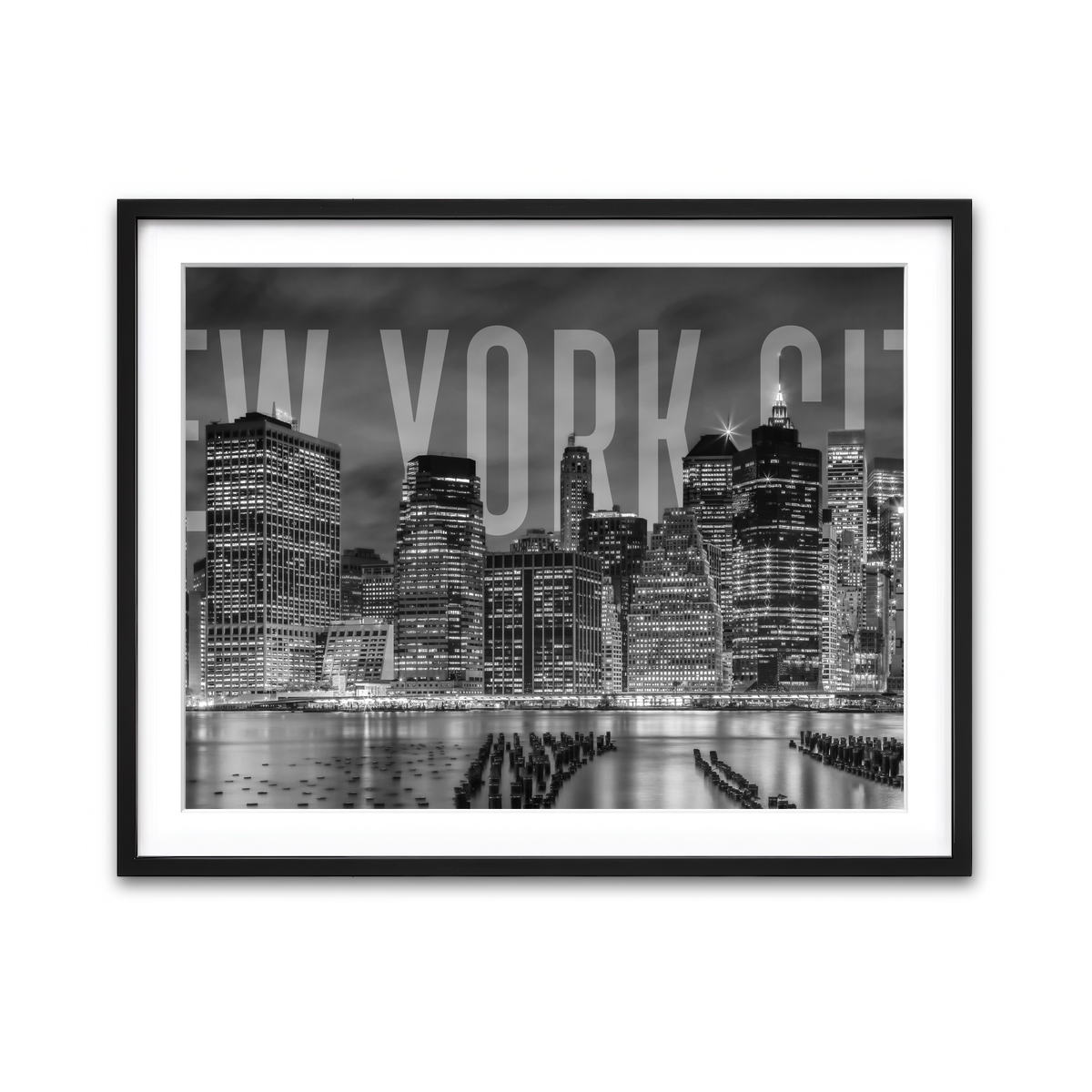 Framed Print 4x3 Black