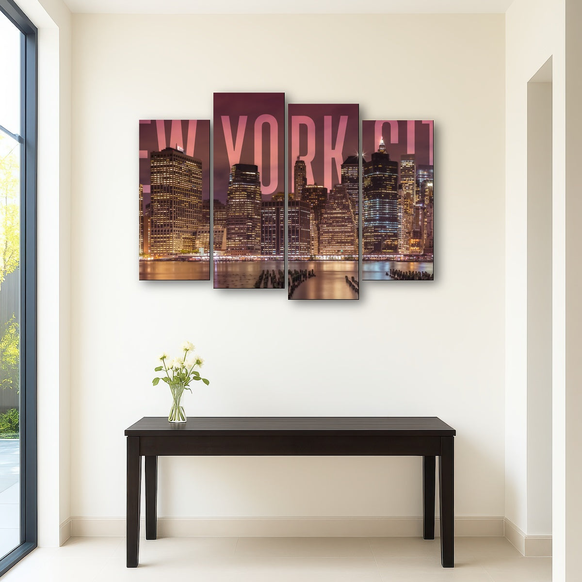 AUTO-MOCKUP ROOM | NEW YORK CITY Skyline - Panorama