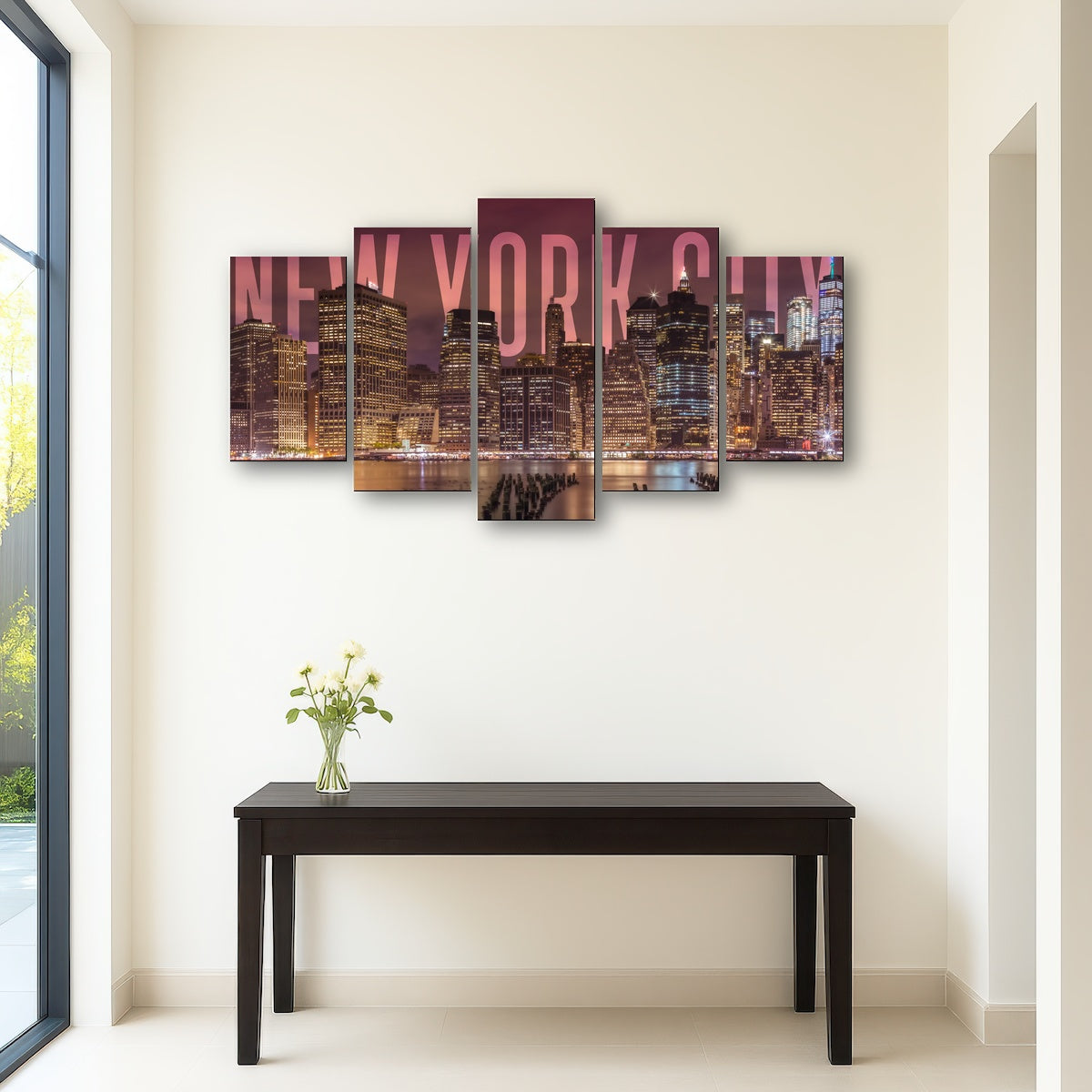 AUTO-MOCKUP ROOM | NEW YORK CITY Skyline - Panorama