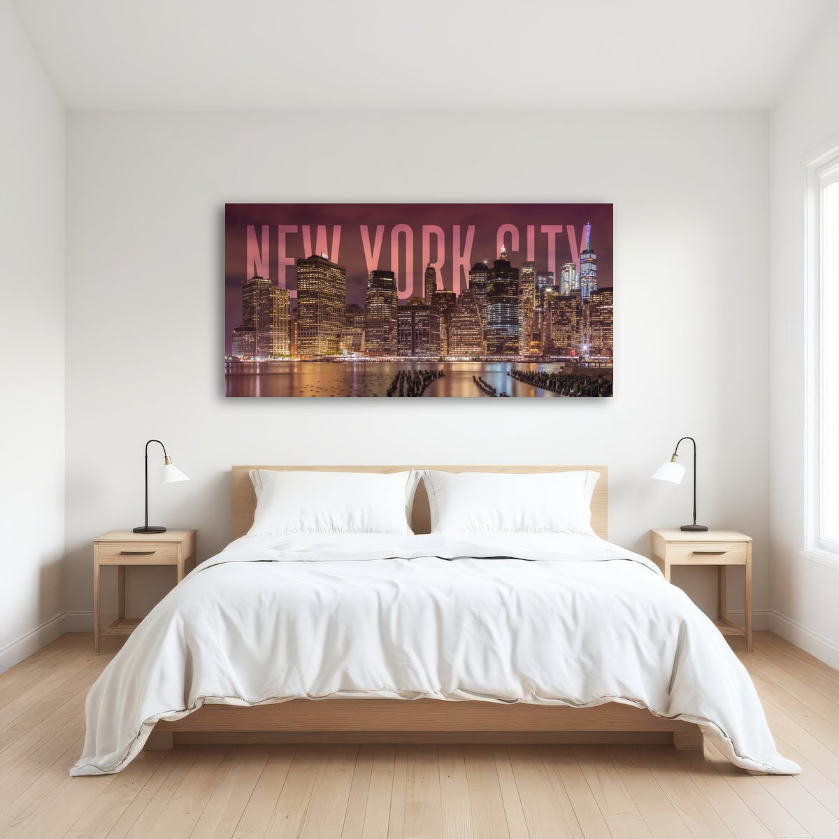 AUTO-MOCKUP ROOM | NEW YORK CITY Skyline - Panorama