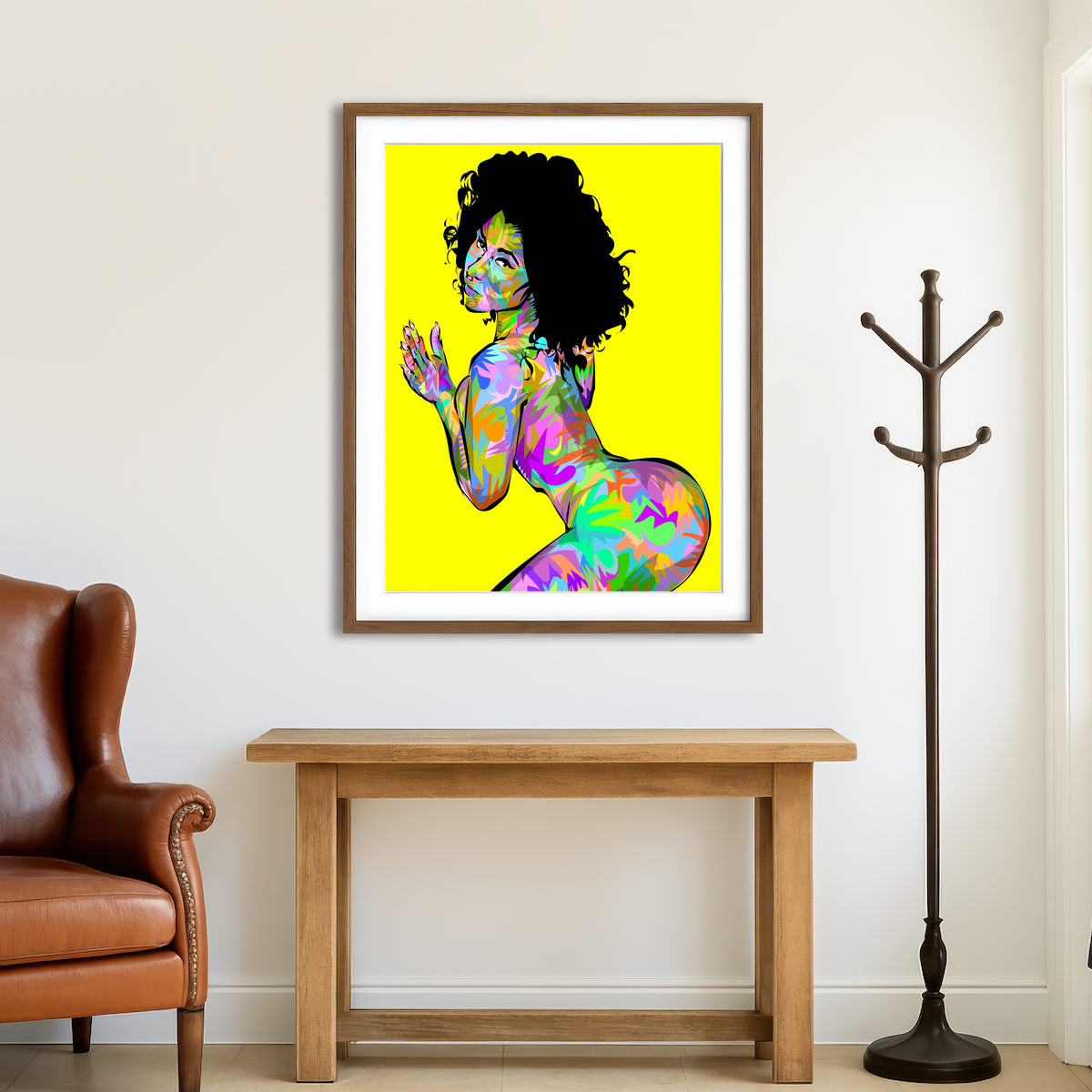 AUTO-MOCKUP ROOM | Nicki Minaj Wall Art