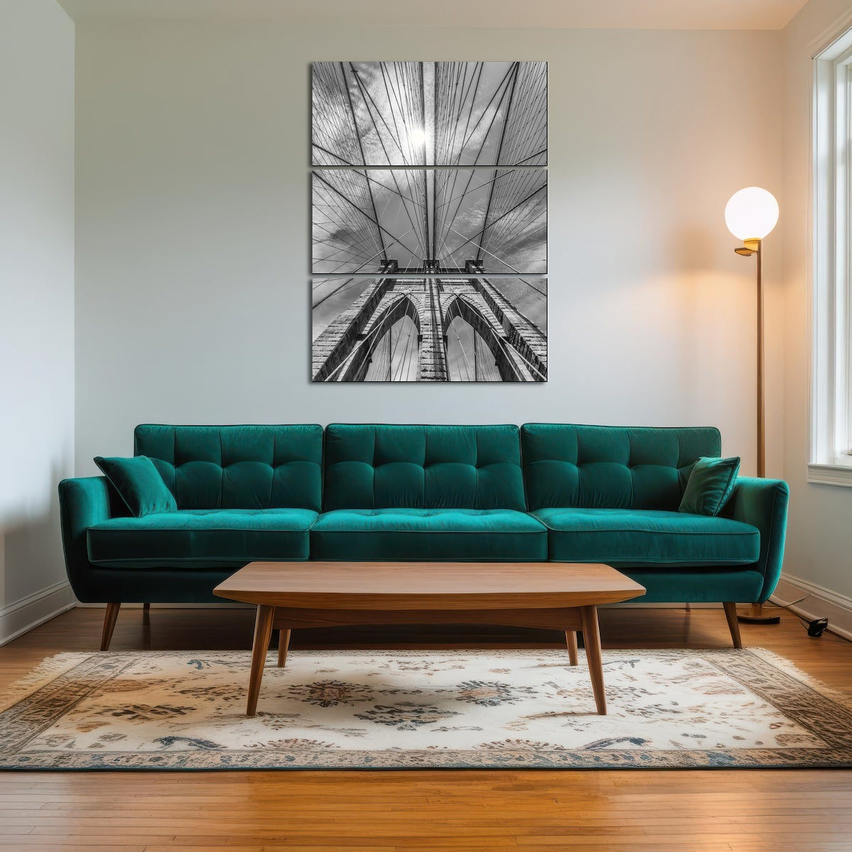 AUTO-MOCKUP ROOM | NYC Brooklyn Bridge Detail