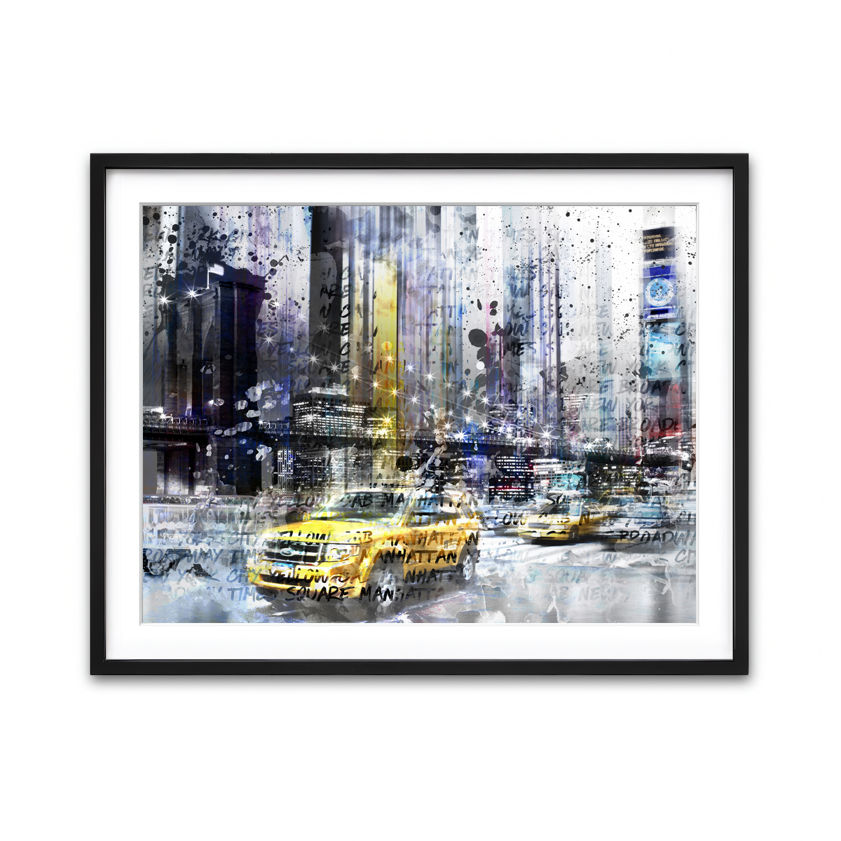 Framed Print 4x3 Black