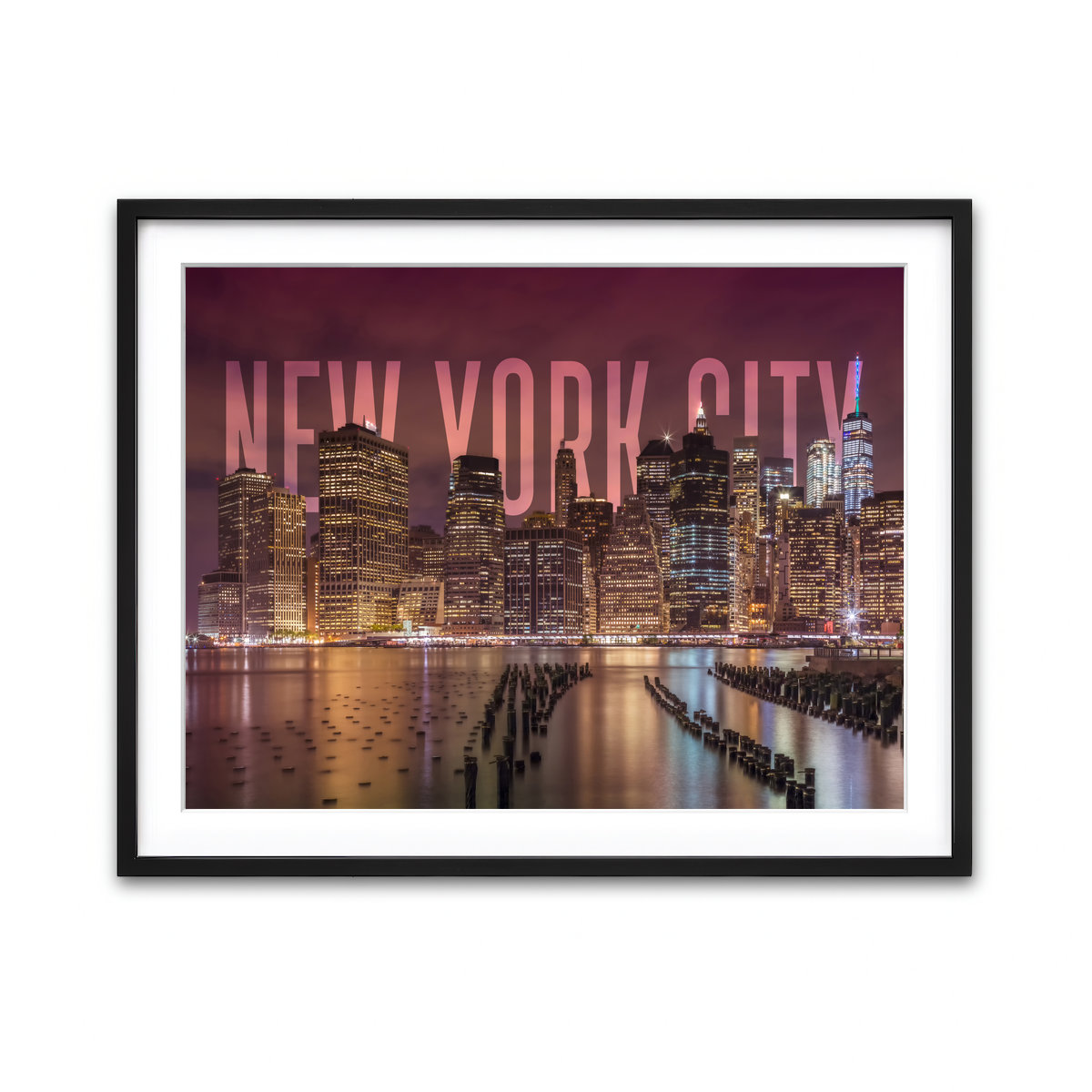 Framed Print 4x3 Black