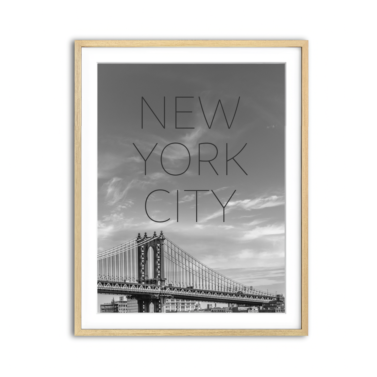 Framed Print 3x4 Natural