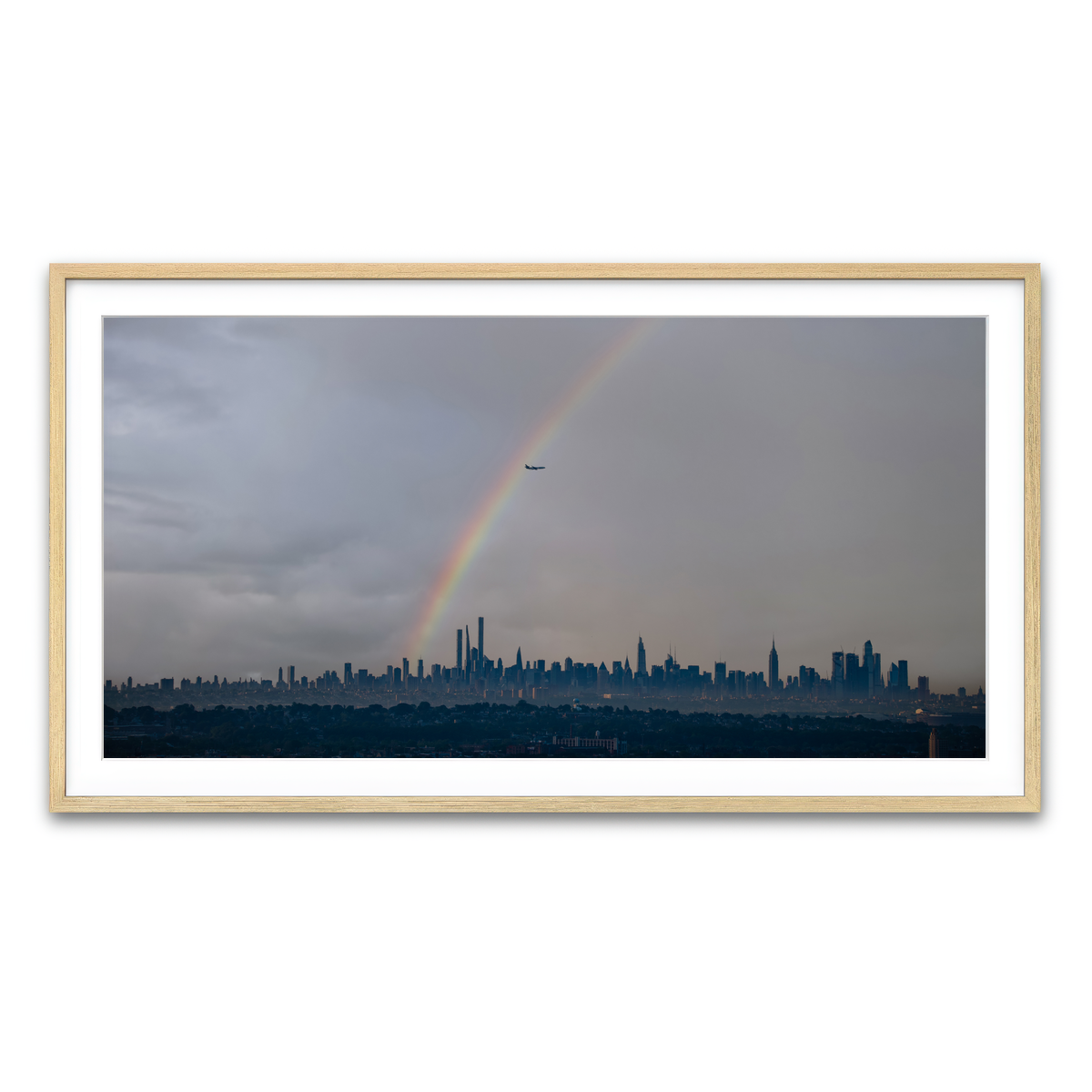 Framed Print 2x1 Natural