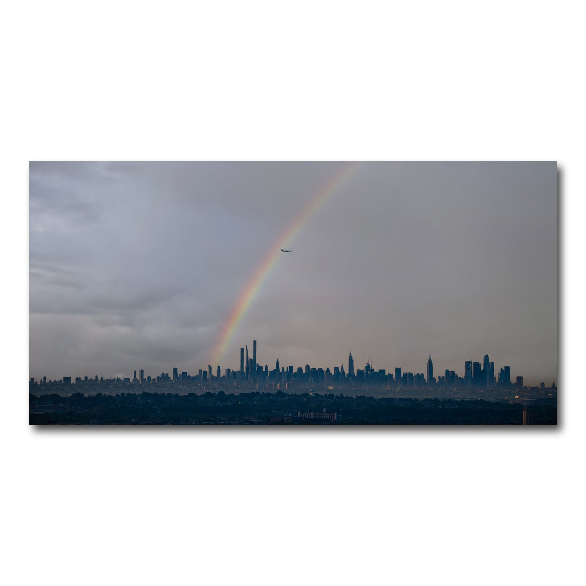AUTO-MOCKUP WHITE | NYC Rainbow 2 | 1 Piece | Gallery Wrap Canvas | group=2x1