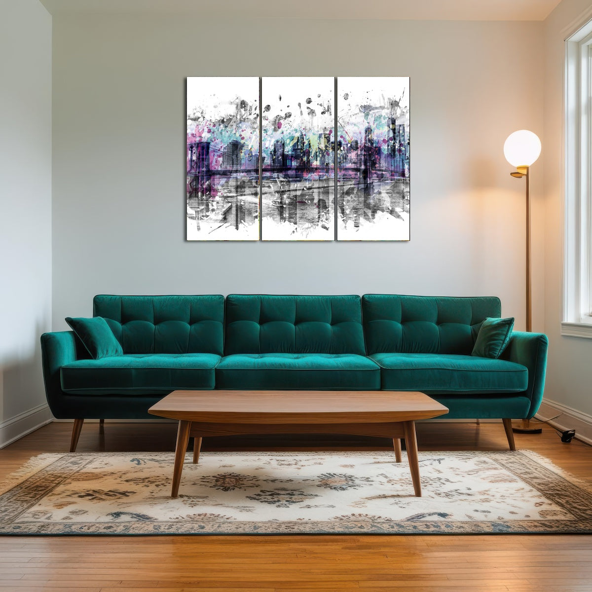 AUTO-MOCKUP ROOM | NYC Skyline Splashes