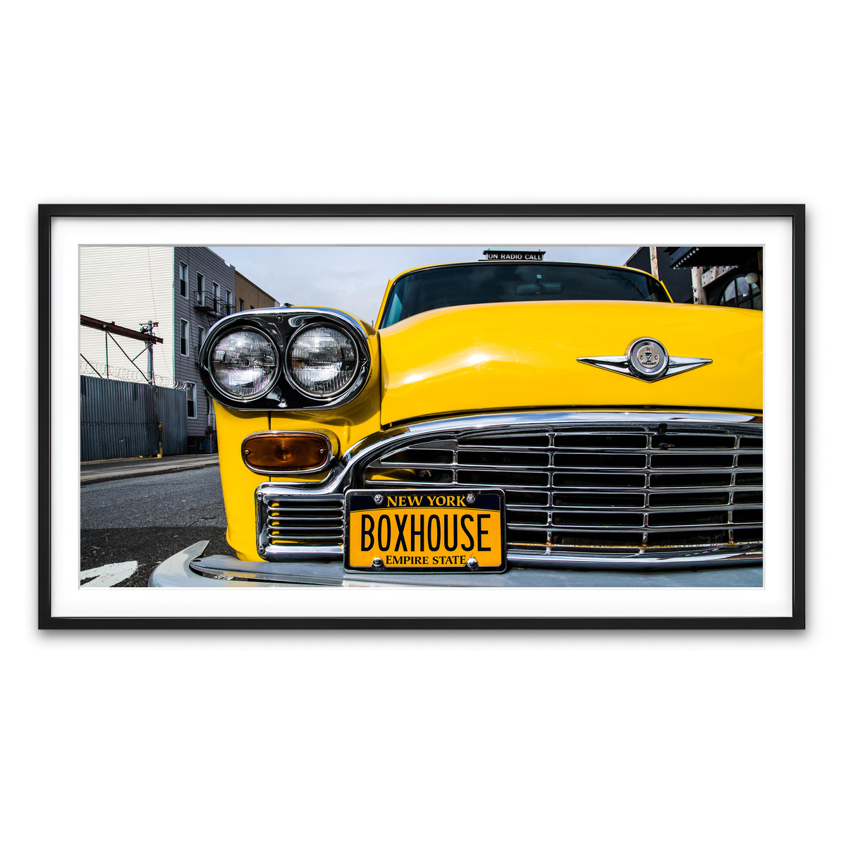 Framed Print 2x1 Black