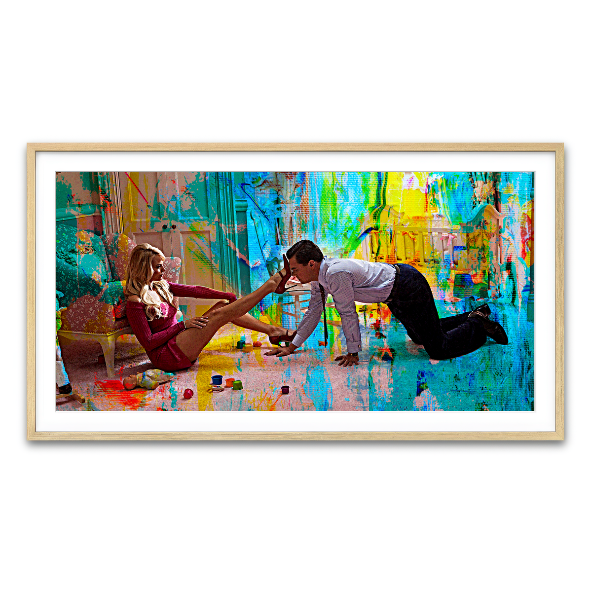 Framed Print 2x1 Natural