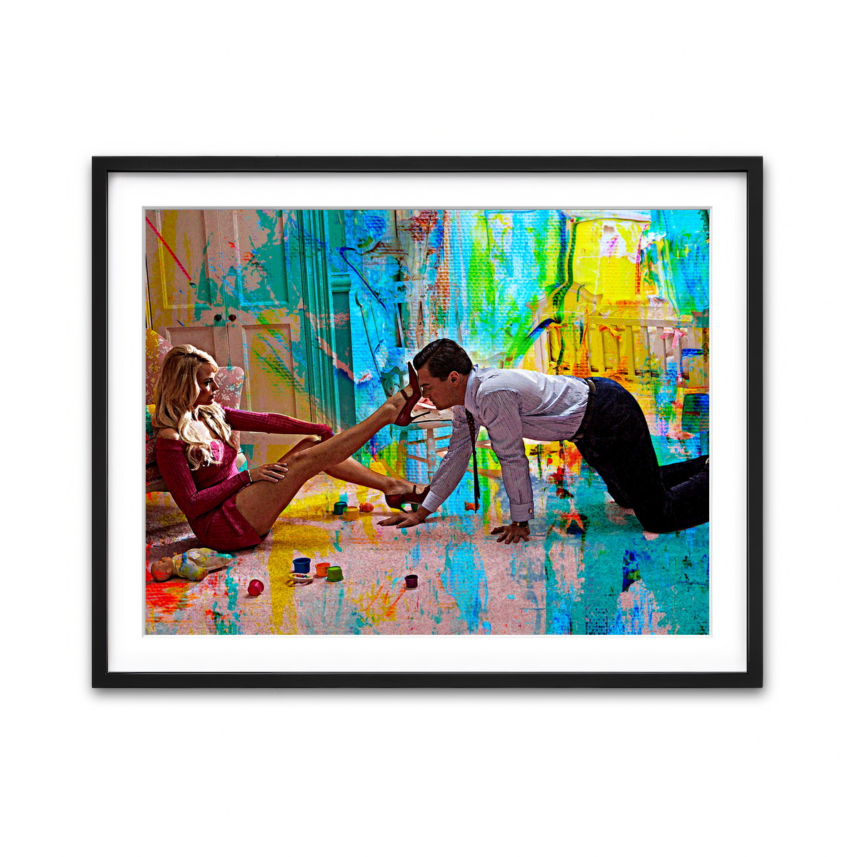 Framed Print 4x3 Black