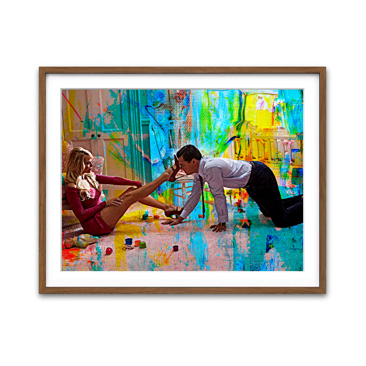 Framed Print 4x3 Walnut