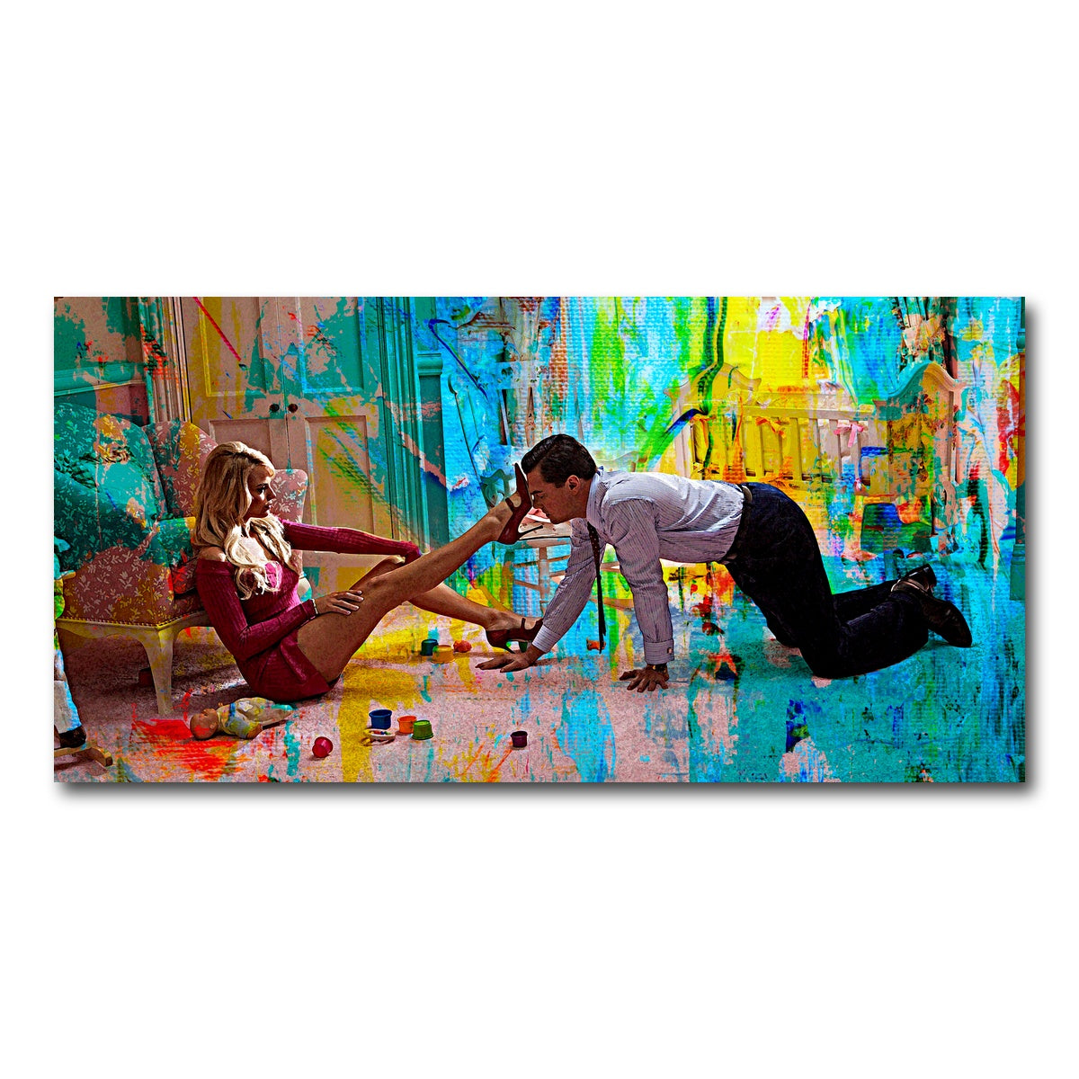 AUTO-MOCKUP WHITE | Naomi Says No | 1 Piece | Gallery Wrap Canvas | group=2x1