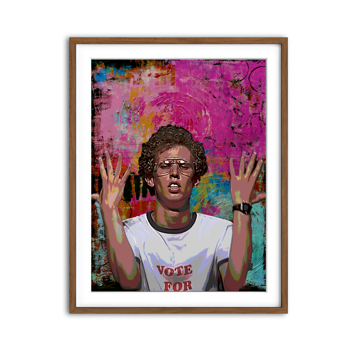 Framed Print 3x4 Walnut