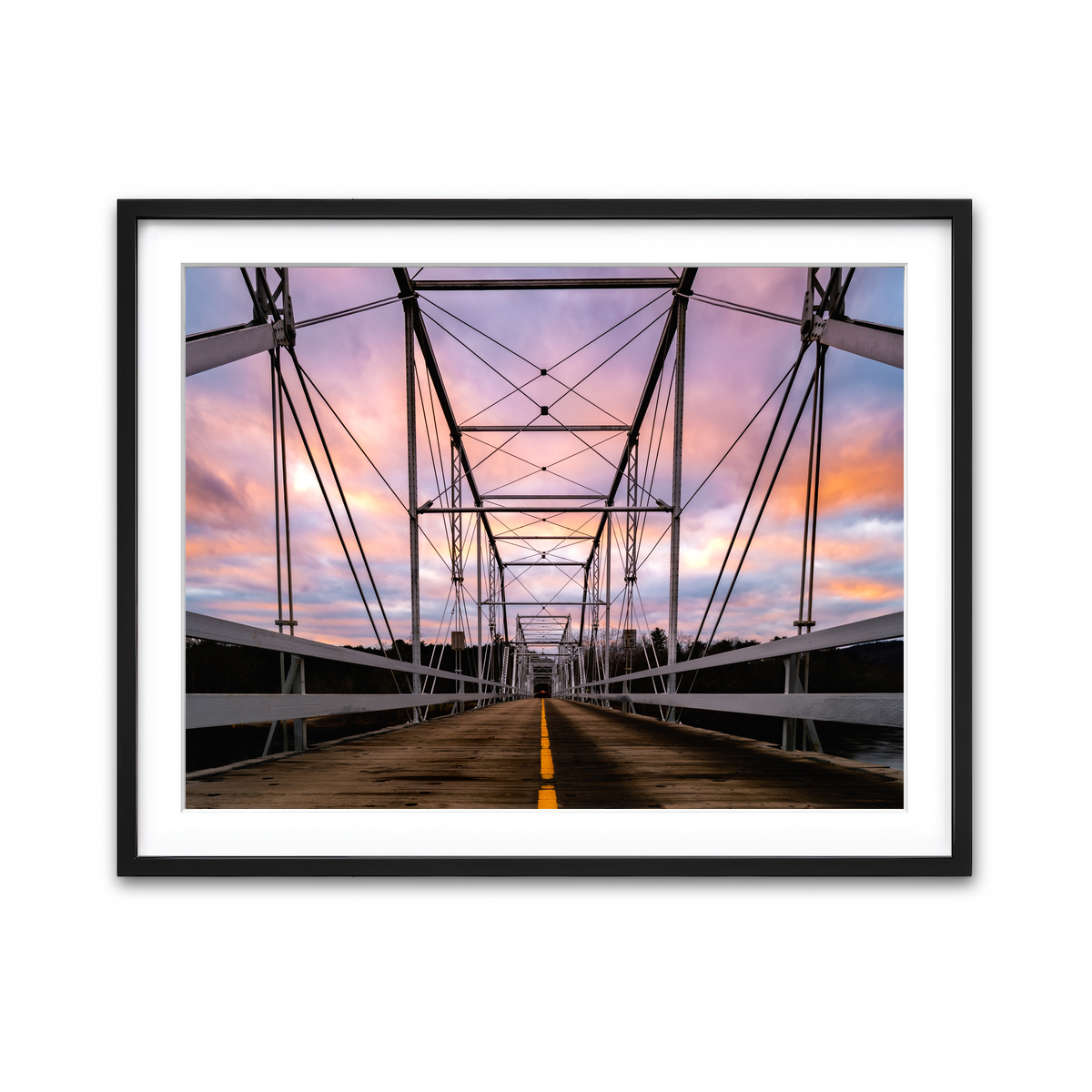 Framed Print 4x3 Black