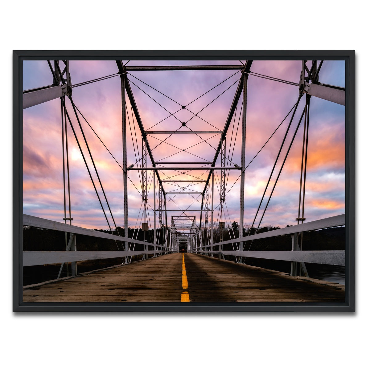 AUTO-MOCKUP WHITE | Narrow Crossing | 1 Piece | Black Framed Canvas | group=4x3