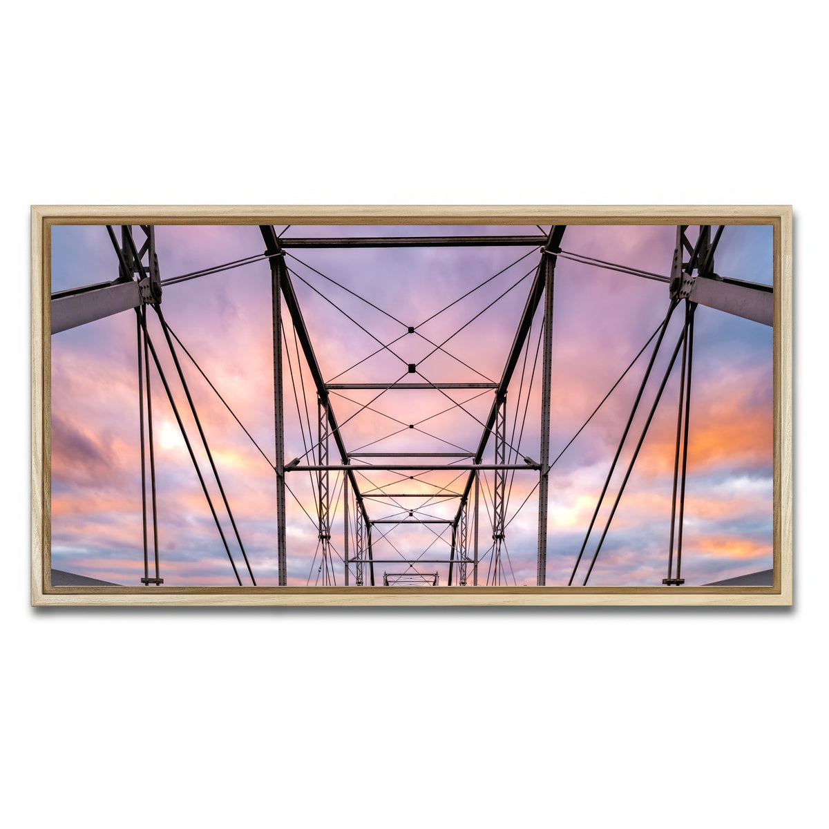AUTO-MOCKUP WHITE | Narrow Crossing | 1 Piece | Natural Framed Canvas | group=2x1