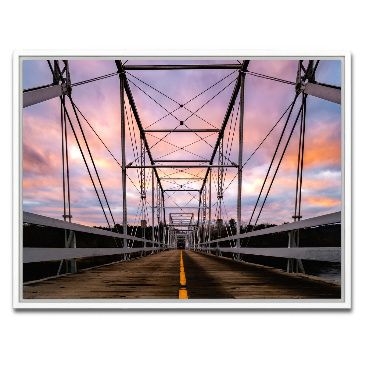 AUTO-MOCKUP WHITE | Narrow Crossing | 1 Piece | White Framed Canvas | group=4x3