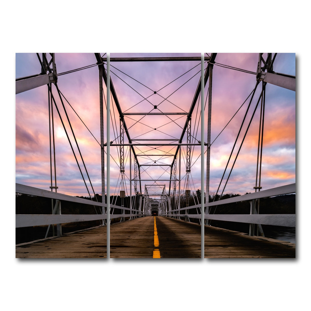 AUTO-MOCKUP WHITE | Narrow Crossing | 3 Piece | Gallery Wrap Canvas | group=8x18