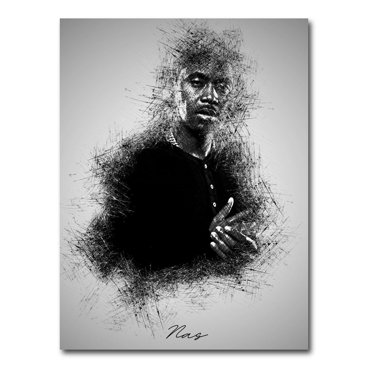 AUTO-MOCKUP WHITE | Nas | 1 Piece | Gallery Wrap Canvas | group=3x4