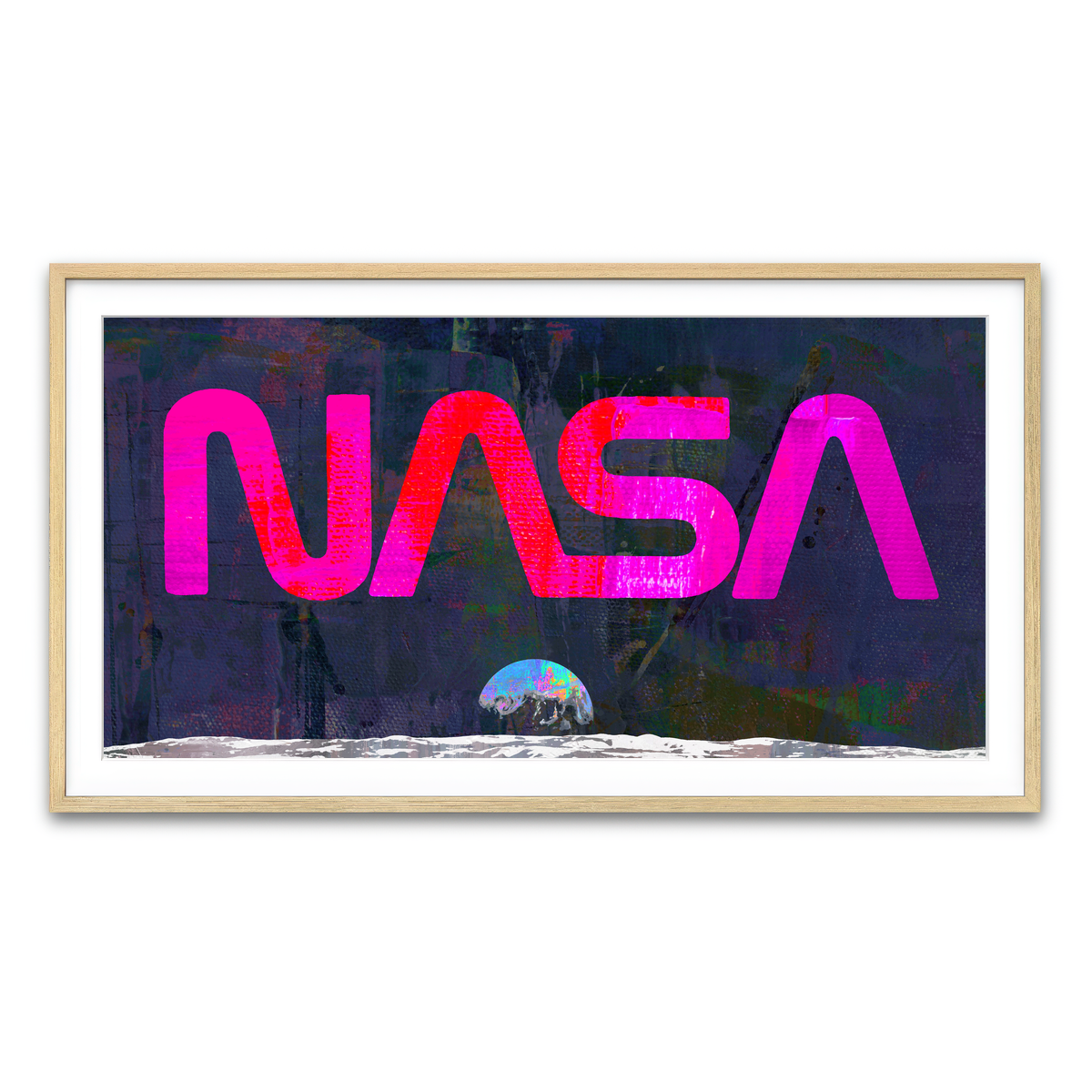 Framed Print 2x1 Natural