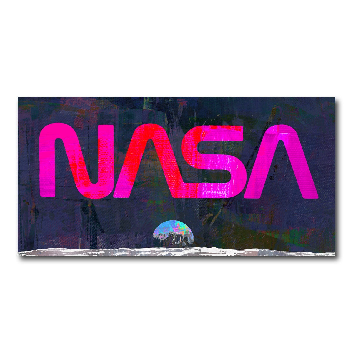 AUTO-MOCKUP WHITE | Nasa Moon | 1 Piece | Gallery Wrap Canvas | group=2x1