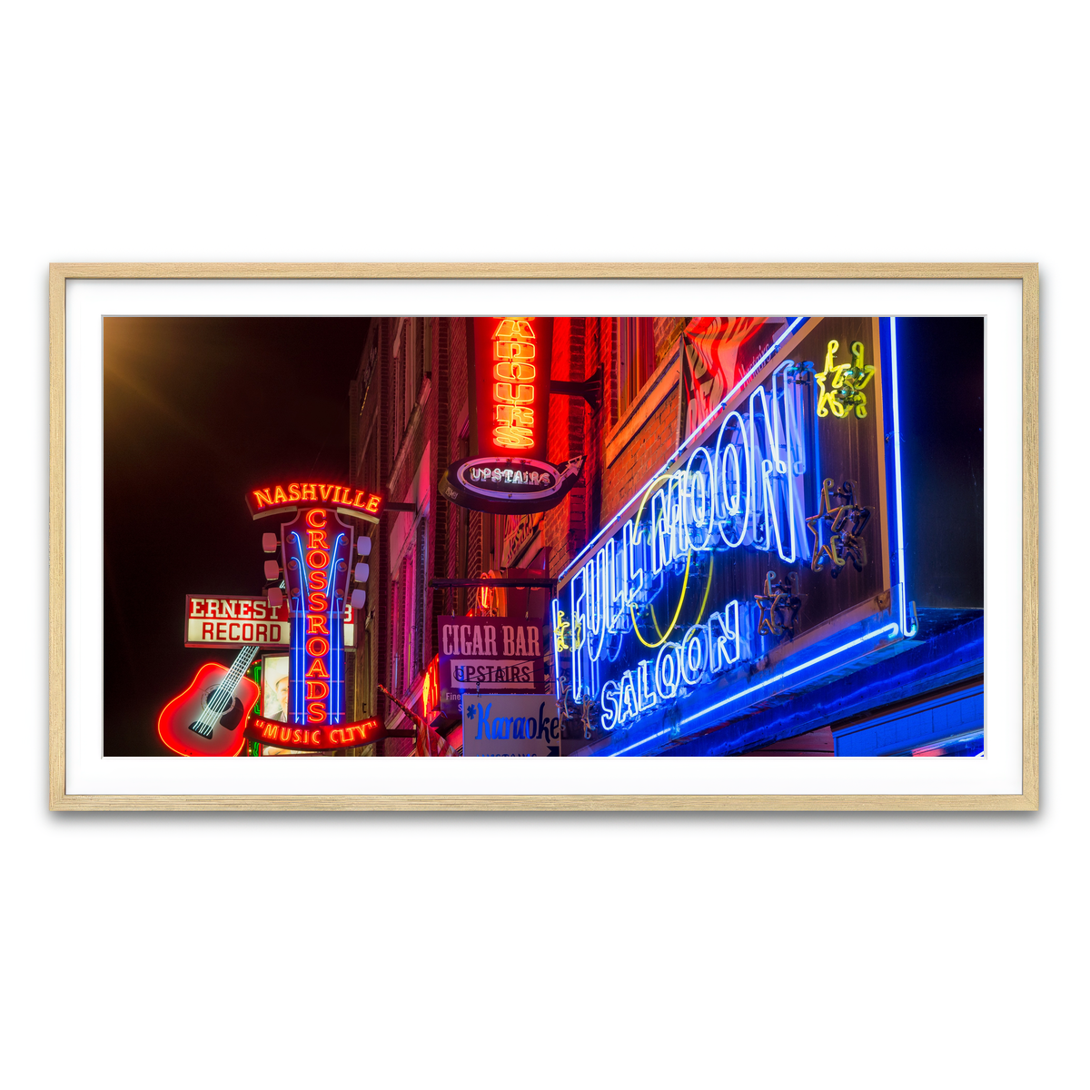 Framed Print 2x1 Natural