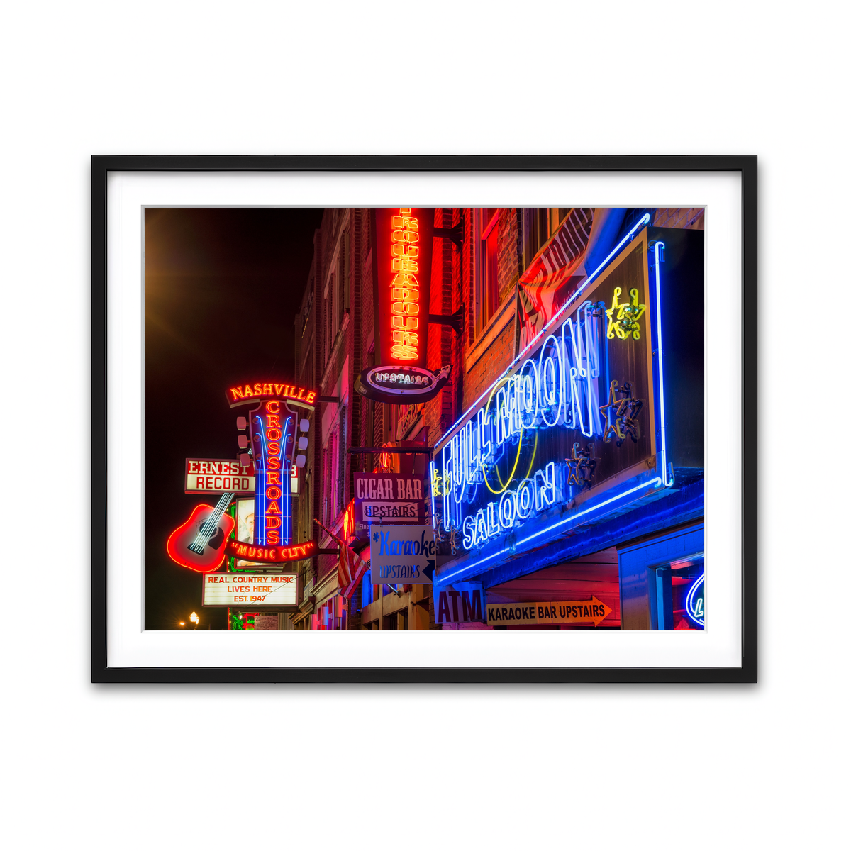 Framed Print 4x3 Black