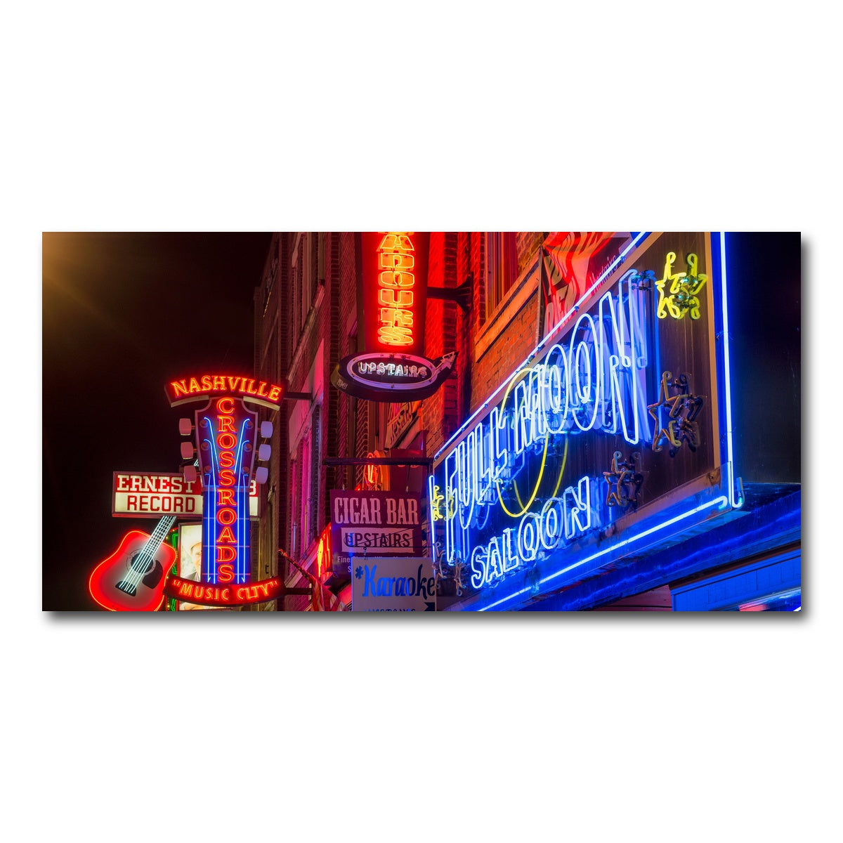 AUTO-MOCKUP WHITE | Nashville Music Row | 1 Piece | Gallery Wrap Canvas | group=2x1