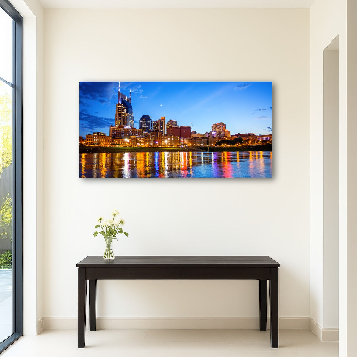 AUTO-MOCKUP ROOM | Nashville Skyline Cumberland River