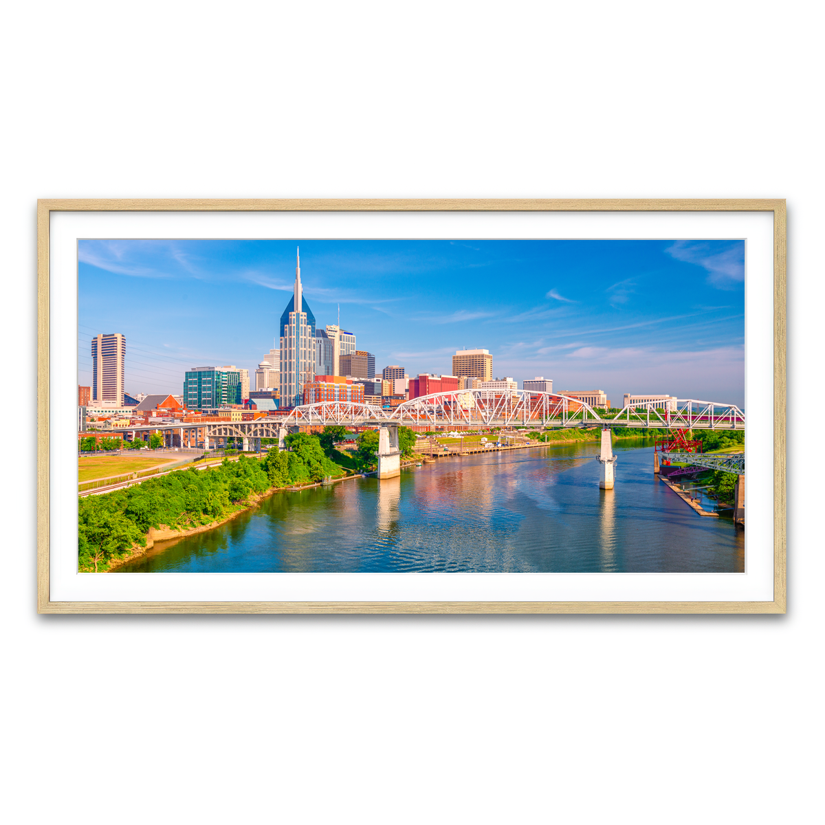 Framed Print 2x1 Natural