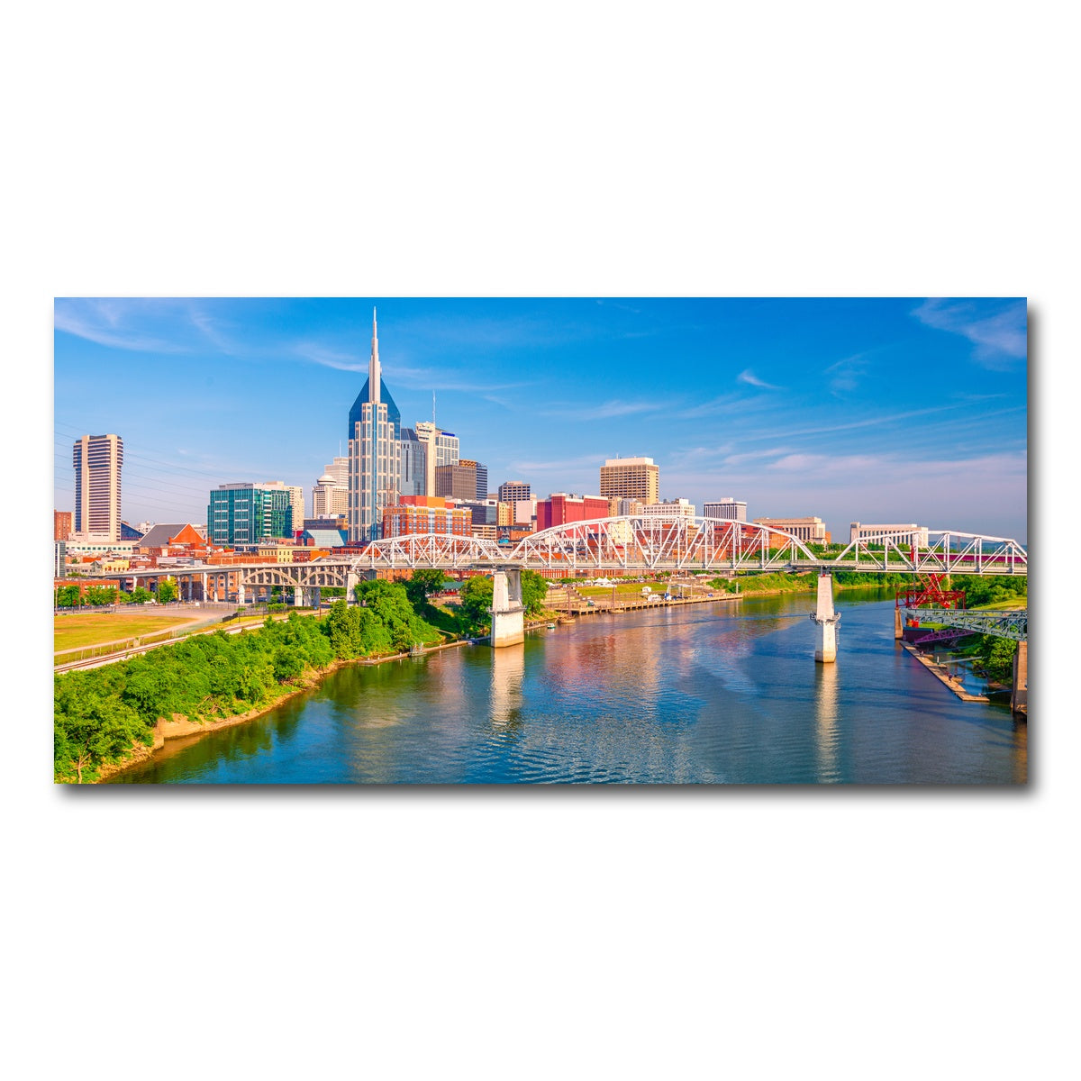 AUTO-MOCKUP WHITE | Nashville Tennessee | 1 Piece | Gallery Wrap Canvas | group=2x1