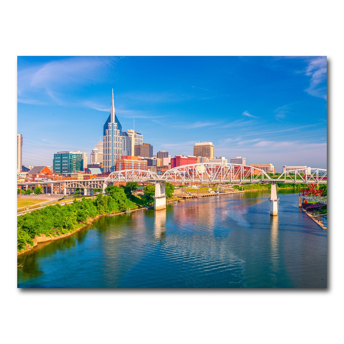 AUTO-MOCKUP WHITE | Nashville Tennessee | 1 Piece | Gallery Wrap Canvas | group=4x3