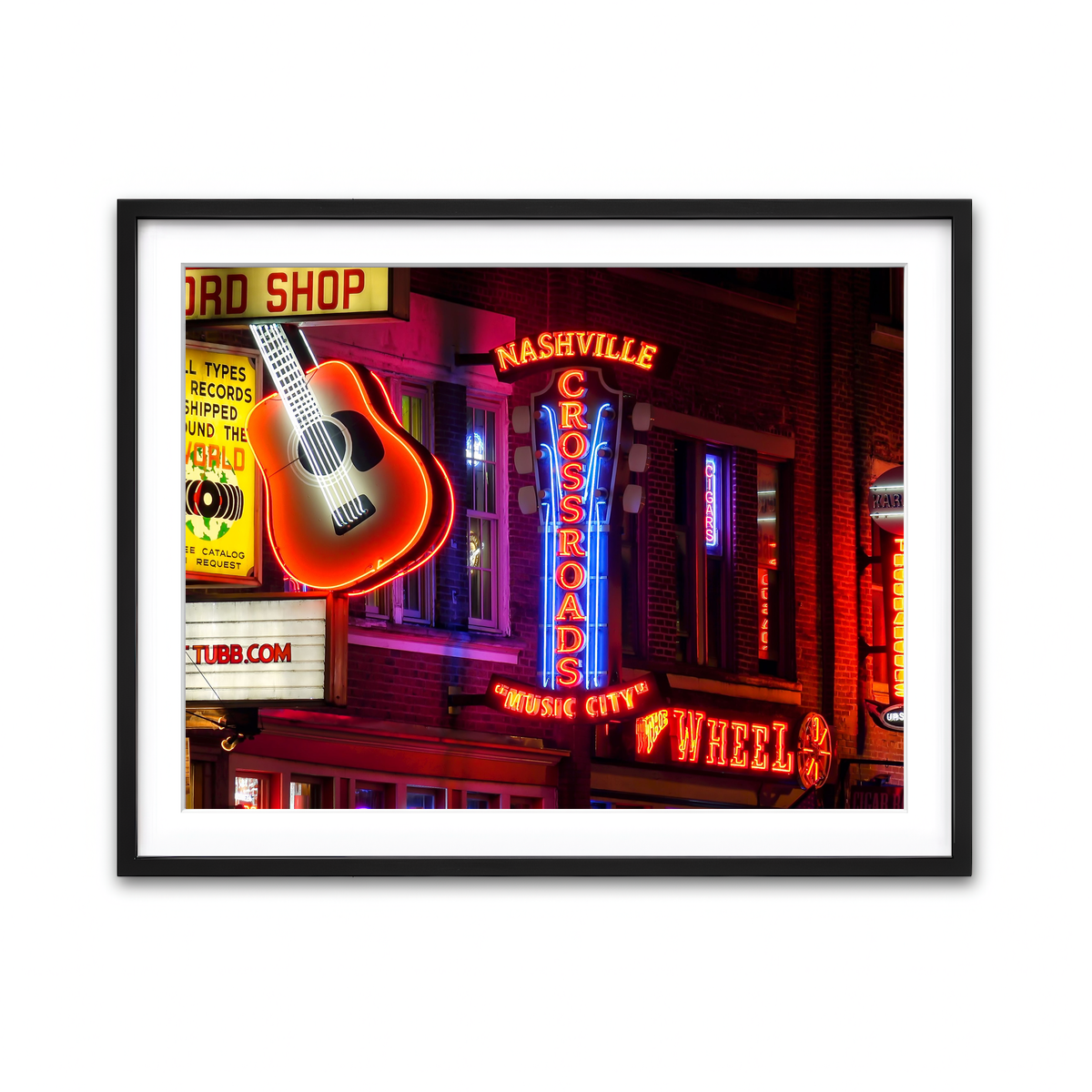 Framed Print 4x3 Black