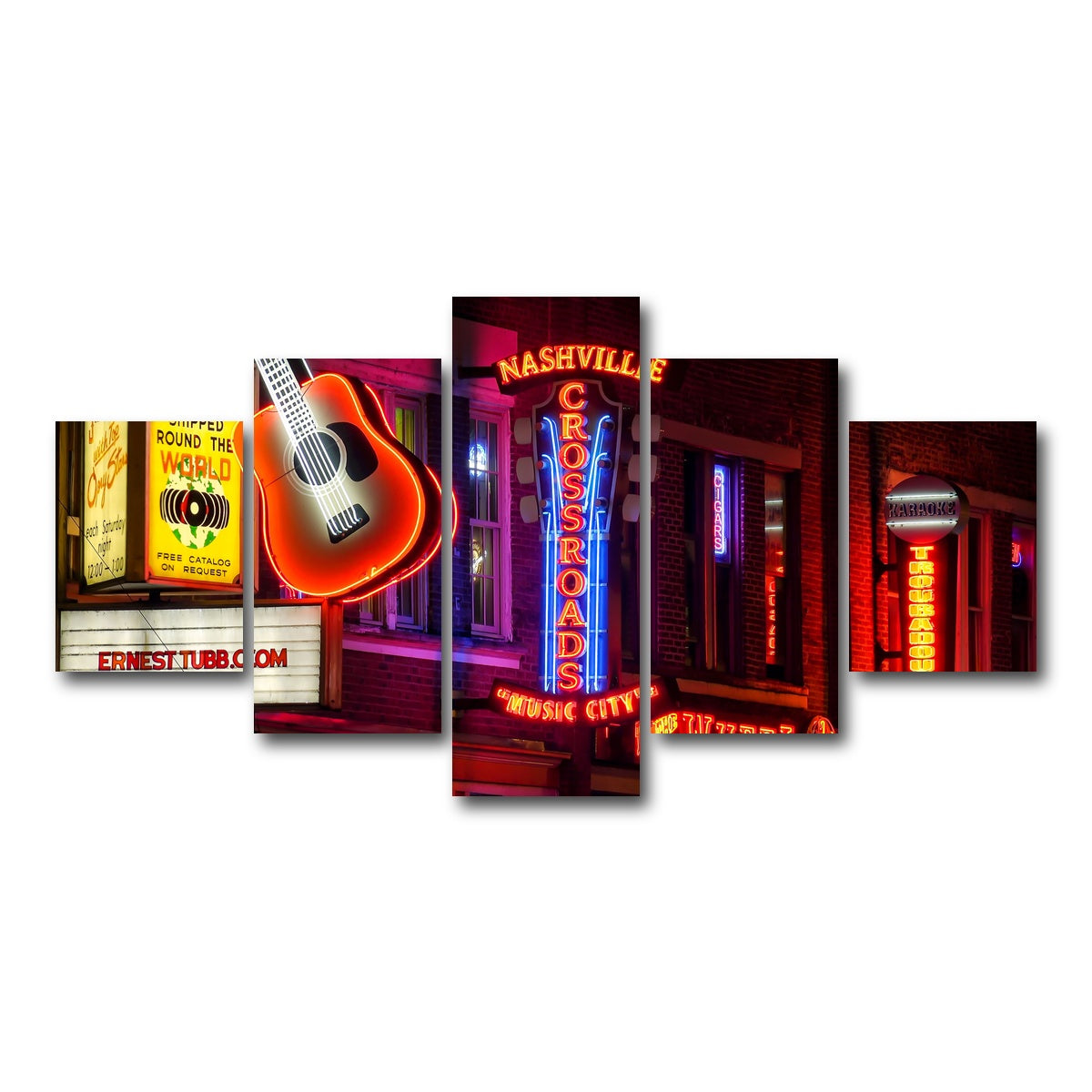 AUTO-MOCKUP WHITE | Nashville | 5 Piece | Gallery Wrap Canvas | group=5_short