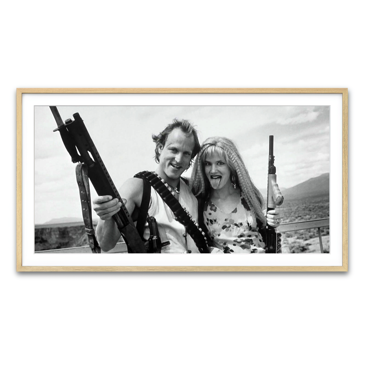 Framed Print 2x1 Natural