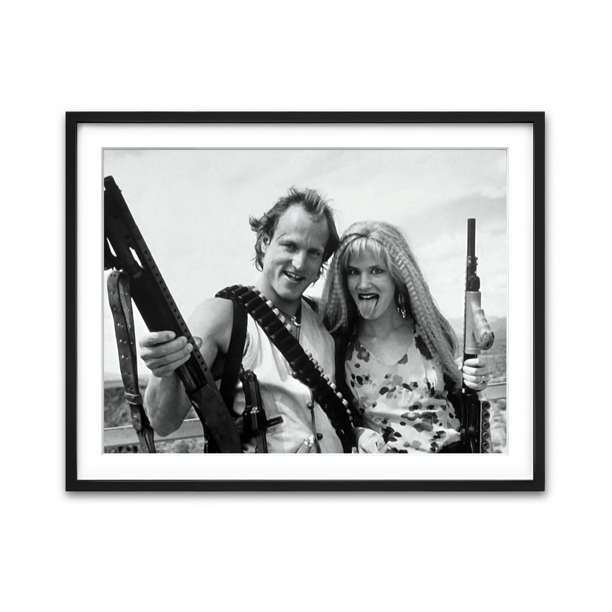 Framed Print 4x3 Black